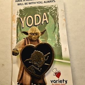 Star wars Yoda pin brooch, may the force be with you #starwars #yoda